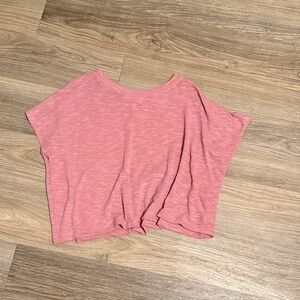 Zenana Outfitters Pink Crop Top